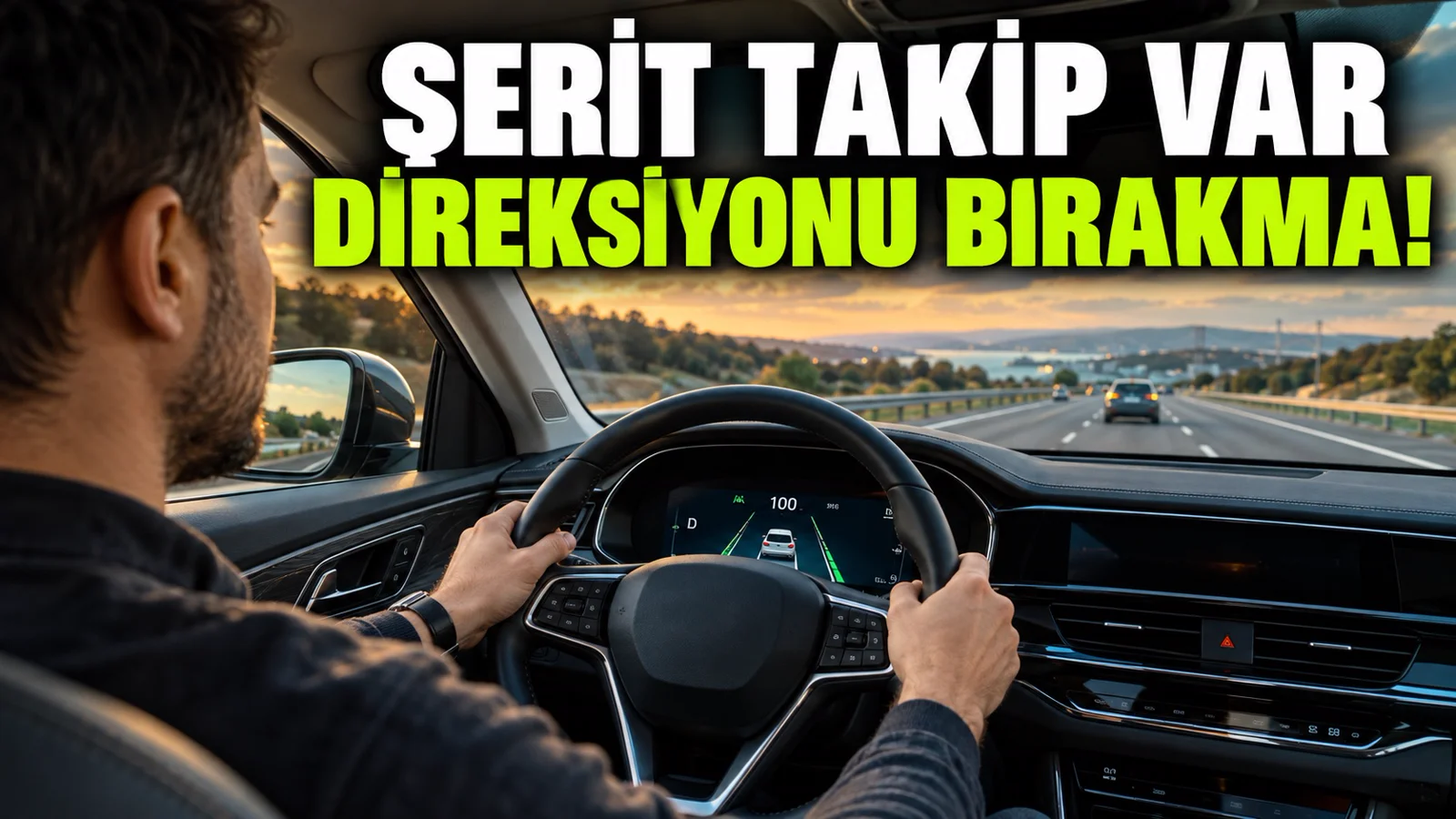 Şerit takip sistemi varsa direksiyonu bırakabilir misiniz?