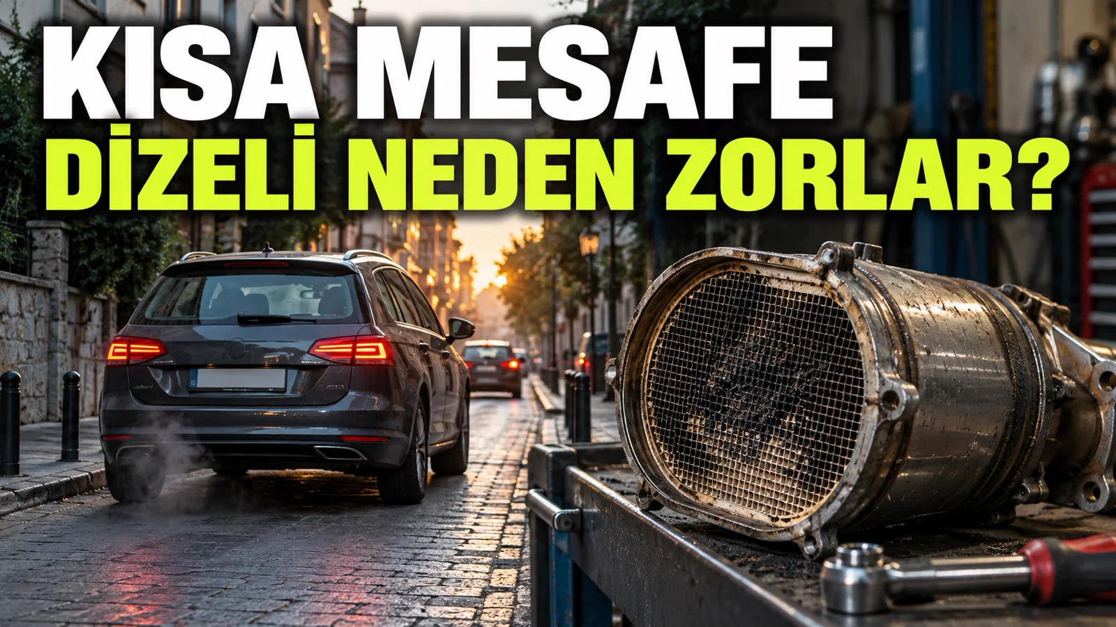 Dizel araba kısa mesafeyi neden sevmeyebilir?